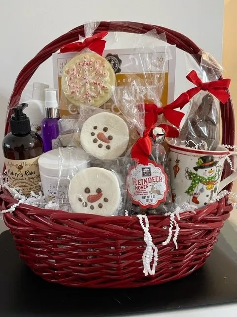 Gnome Holiday Basket