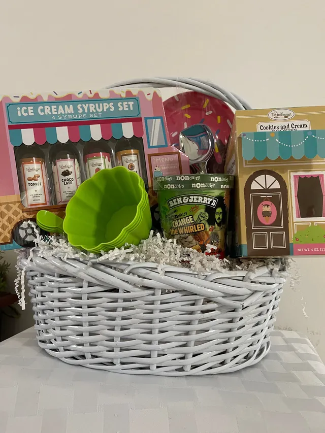 Ice Cream Basket